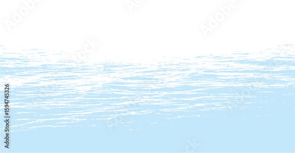 Fototapeta An ethereal gradient of pristine white fades into a soothing light blue, evoking a serene water expanse with subtle, undulating textures that suggest gentle waves and movement