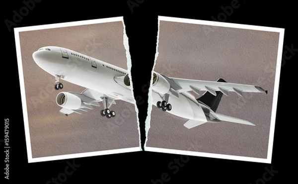 Obraz Airplane in photo paper