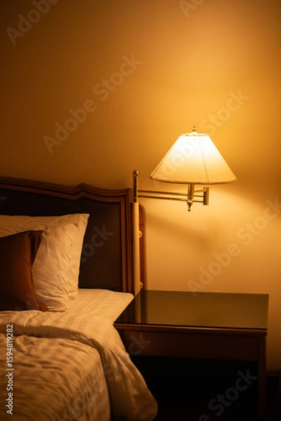 Obraz hotel room interior, warm vibe