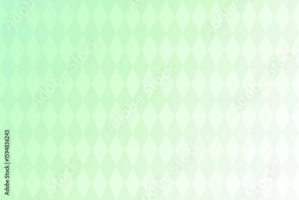 Fototapeta ダイヤ模様のグラデーション（メルへン）緑