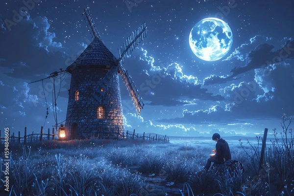 Obraz halloween night scene