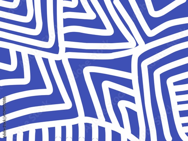 Obraz Simple line pattern 