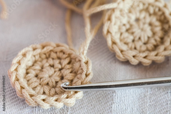 Obraz Aguja de ganchillo