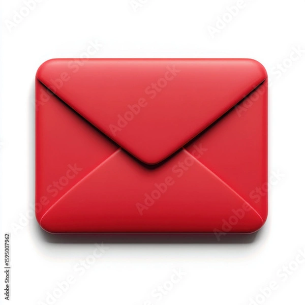 Obraz Envelope icon on a white background.