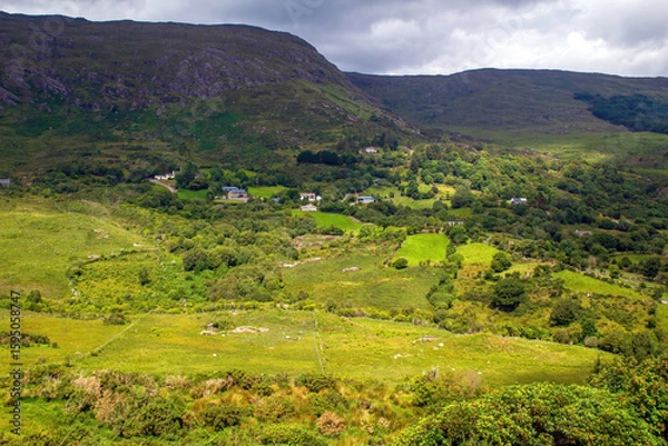 Fototapeta Deep Valley in Caha Mountains