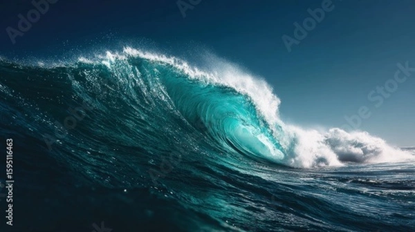 Obraz Powerful ocean wave