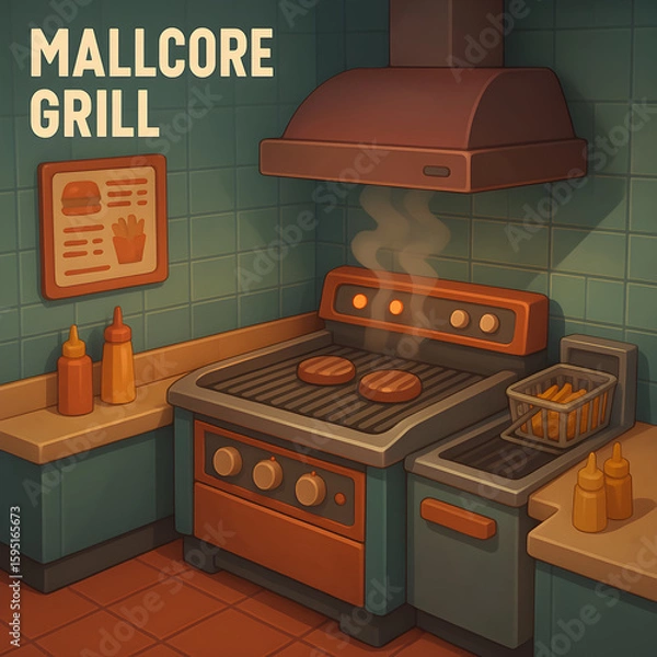 Obraz Mallcore grill 2