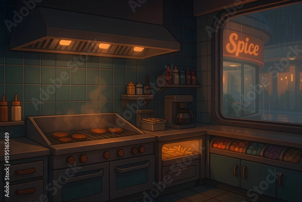 Obraz Mallcore Grill