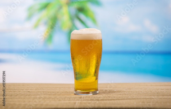 Fototapeta Summer beer