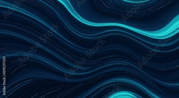Fototapeta Abstract Motion Background with Flowing Light Streaks