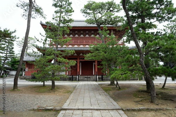 Obraz 妙心寺 三門 京都市