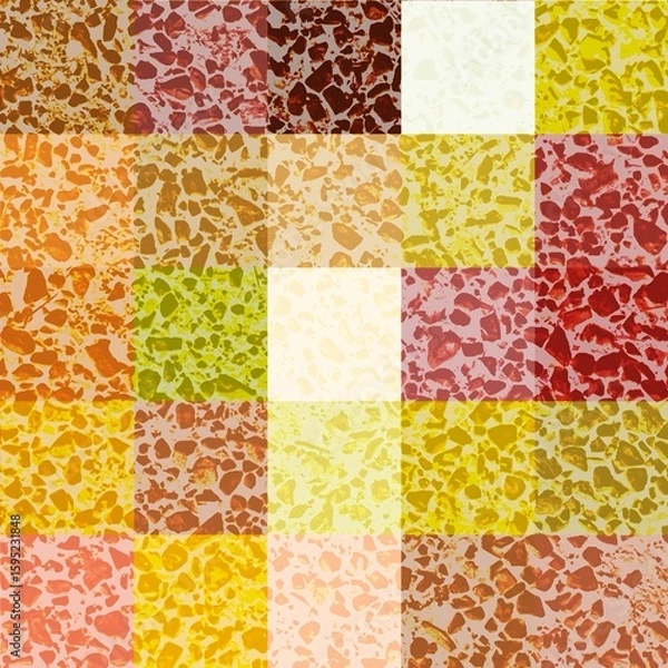 Obraz シームレス　土　パターン　イラスト