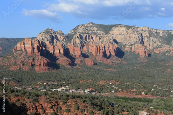 Fototapeta セドナ　エアポートメサ眺め