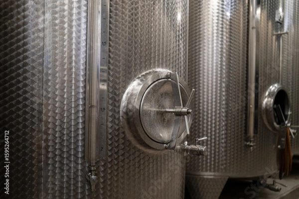 Obraz Wine Distillery cellar
