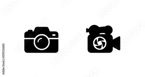 Fototapeta Black screen: a simple background for overlays, text, or video integration