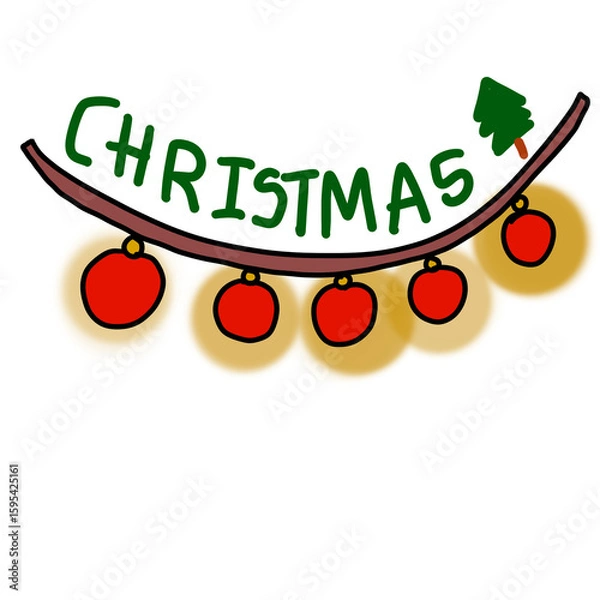 Obraz santa claus on a white background