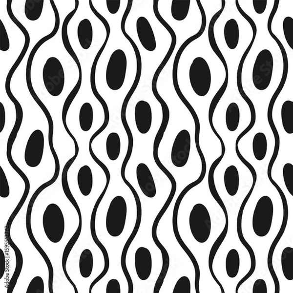 Fototapeta Abstract seamless pattern,for wrappers, backgrounds and covers,vector illustration.