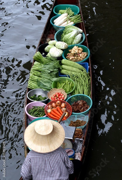 Obraz floating market