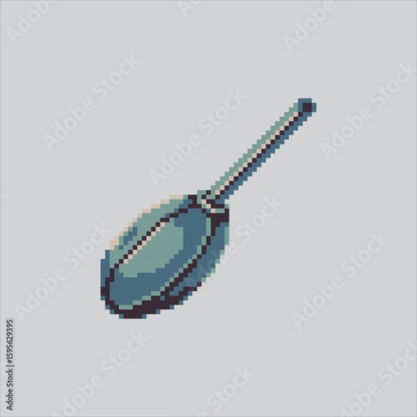 Fototapeta Pixel art illustration Dust Blower. Pixelated Dust Cleaner. Camera Dust Blower Cleaner Equipment Icon pixelated for the pixel art game and icon for website and video game. old school retro