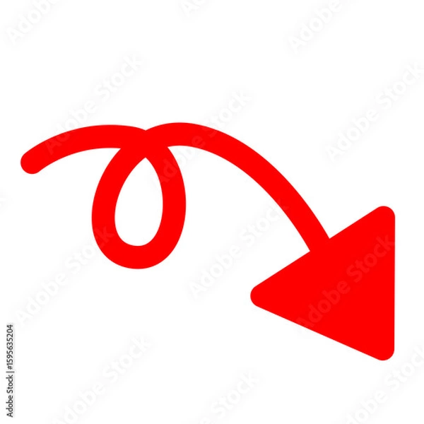 Obraz red ribbon bow