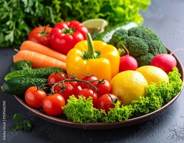 Fototapeta Legumes e verduras 