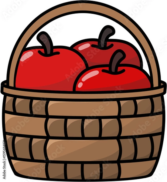 Obraz 사과 바구니