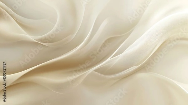 Obraz Beige Silk Drape Abstract Texture. (1)