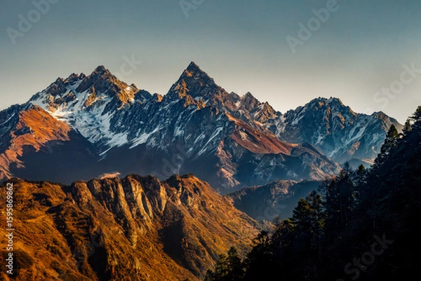 Obraz sunset in the Great Canyon