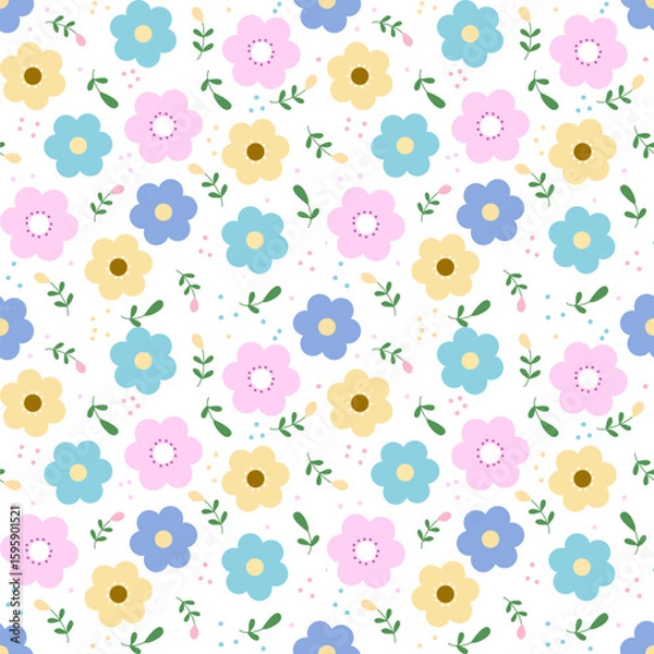 Obraz seamless floral pattern