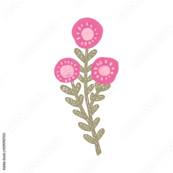 Obraz Flowers Elements 