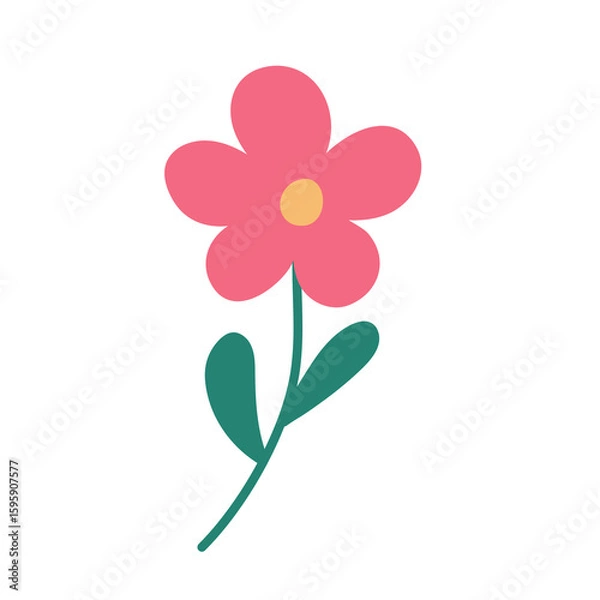 Fototapeta Flowers Elements 