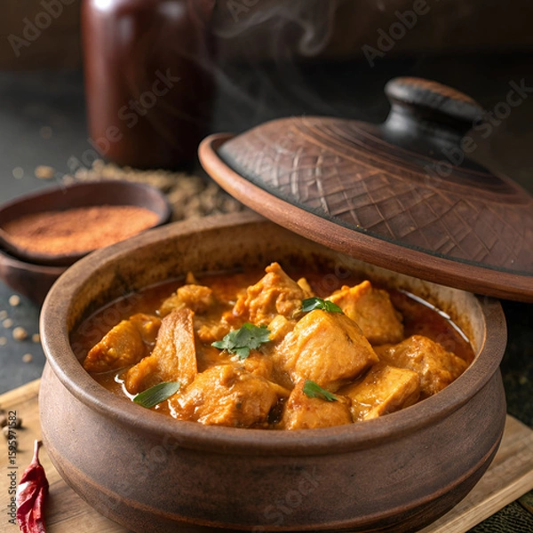 Obraz chicken boneless curry 