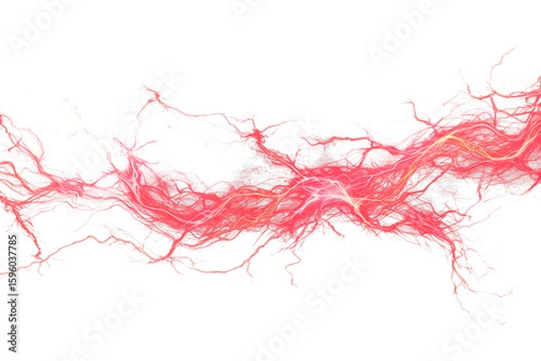 Obraz Light flare effect isolated transparent background png