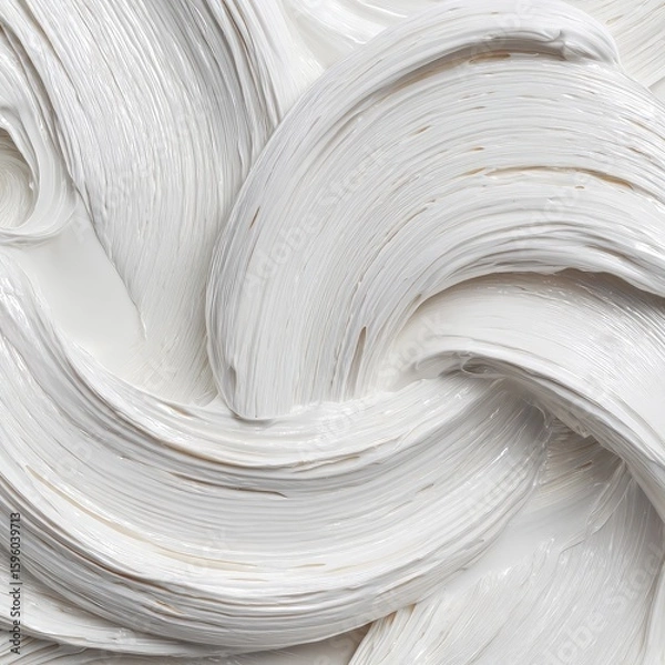 Fototapeta Abstract Whipped Cream Texture Background