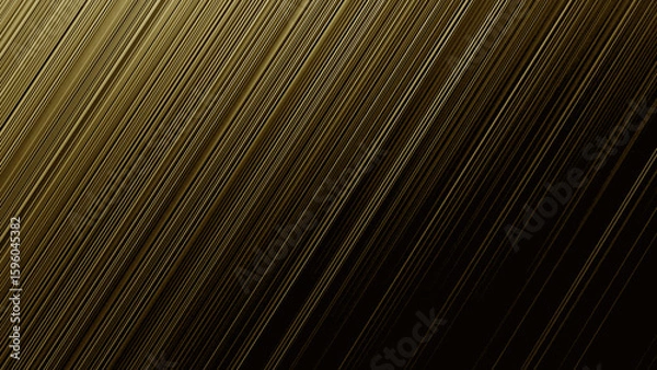 Fototapeta Abstract diagonal metallic pattern gold for interior materials