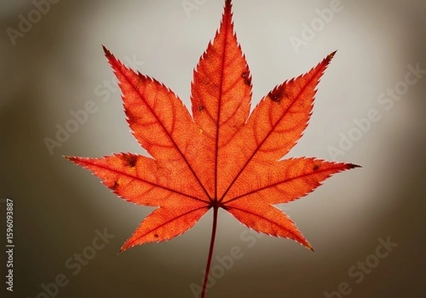 Fototapeta 燃え尽きる炎色