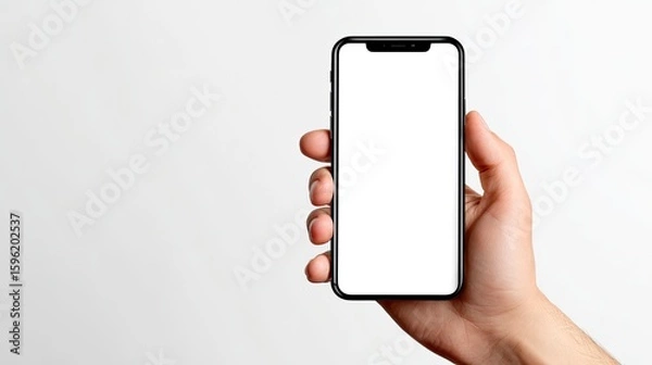 Fototapeta Perfectly marbled raw beef steak rests before flames, glistening on a textured dark surface