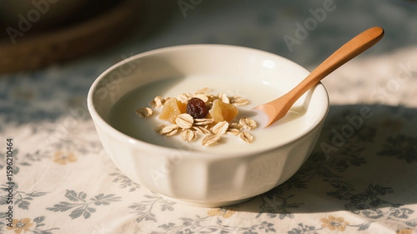 Fototapeta Cereal milk