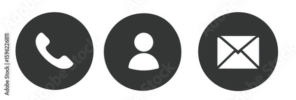 Fototapeta Abstract font symbol vector illustration of a glossy yin yang circle icon for web design