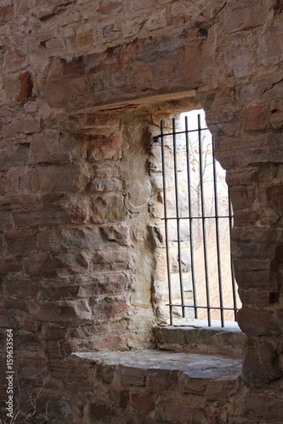 Obraz Old stone tower cell