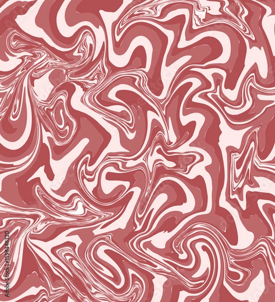 Fototapeta Red marble abstract liquid background 