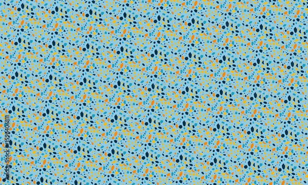 Fototapeta Seamless Terrazzo Stone Fragment Pattern Design