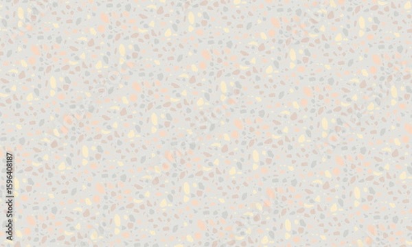 Fototapeta Seamless Terrazzo Stone Fragment Pattern Design