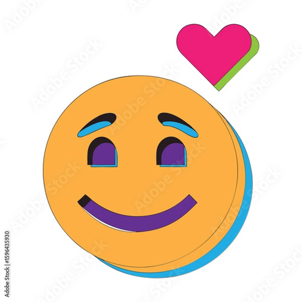 Obraz smiley face emoticon