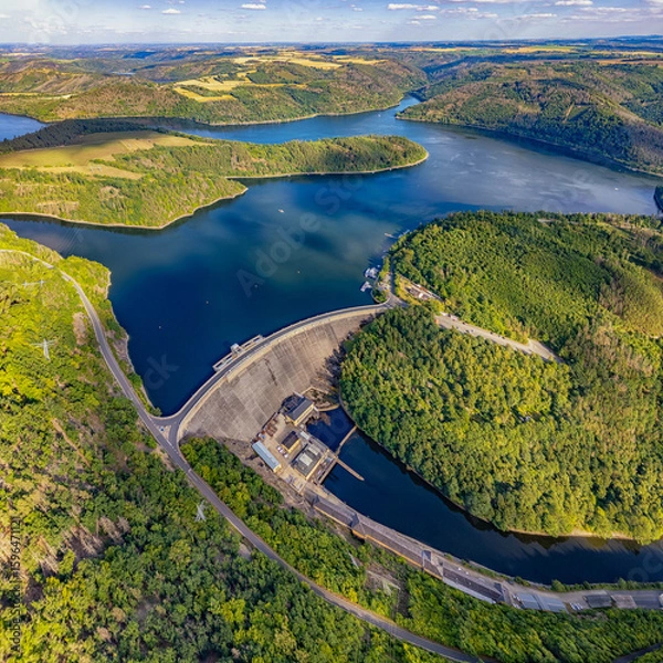Obraz Thüringer Meer am Stausee Hohewarte

