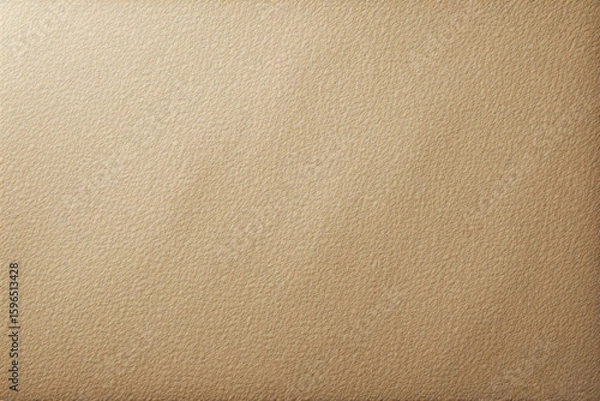 Fototapeta Light brown or beige leather texture background with a fine grain pattern.