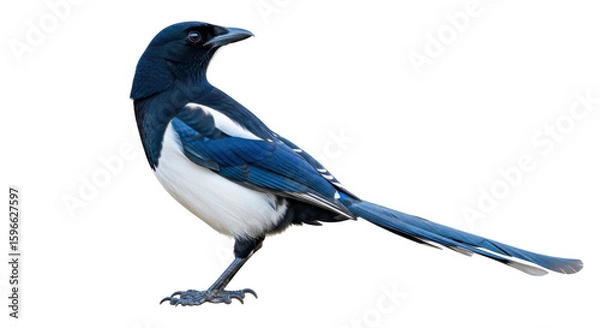Obraz Isolated Magpie