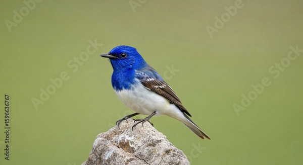 Obraz blue winged blackbird