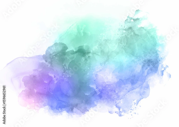 Fototapeta abstract watercolour background design 2802