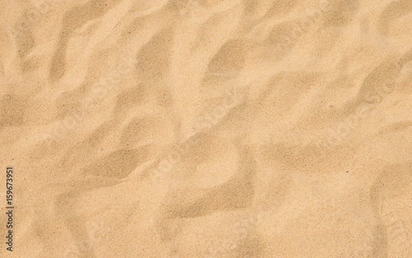 Fototapeta closeup of sand pattern of a beach in the summer